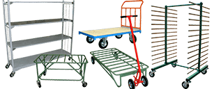 Trucks, trolleys and ancillary equipment