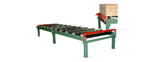 Non-driven conveyors for medium-heavy goods